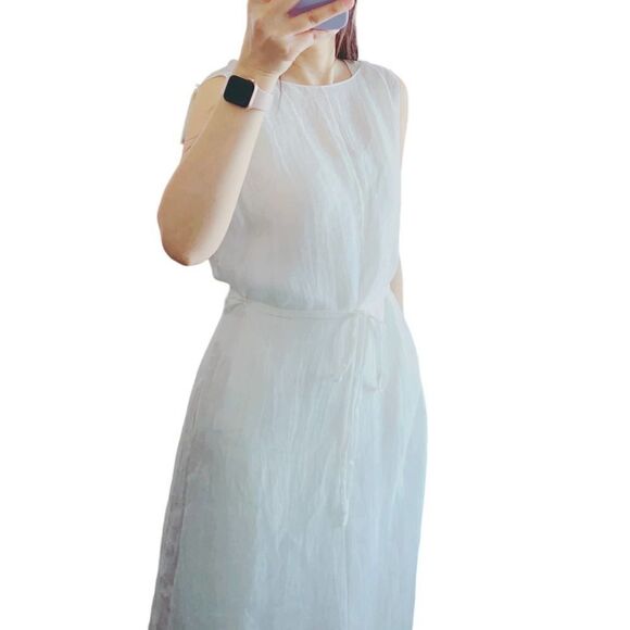 The Row betrays linen midi dress ivory XS - Picture 5 of 12